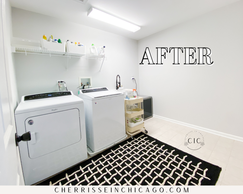 laundry room after